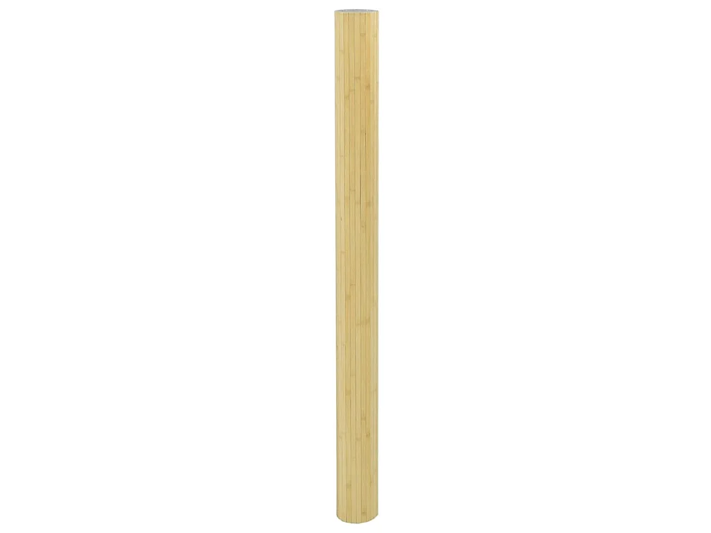 Kamerscherm breedte 800 cm hoogte 165 cm bamboe lichtnaturel