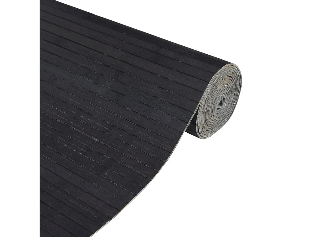 Cloison de séparation gris 165x800 cm bambou