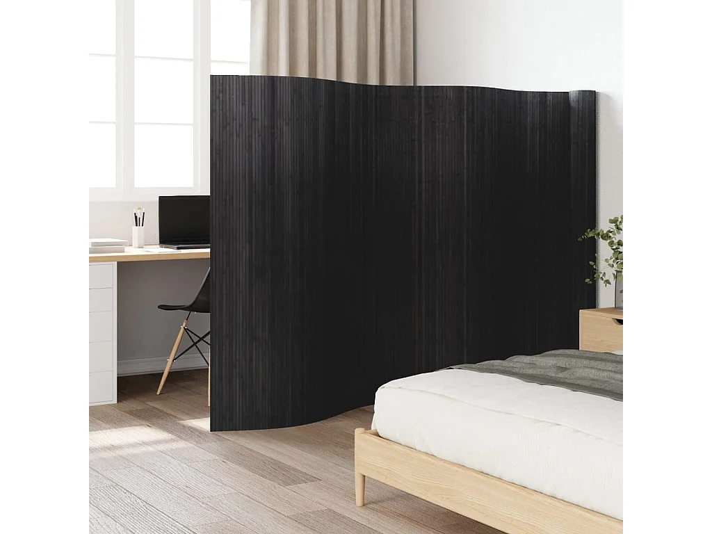 Divisorio Ambienti Grigio Larghezza 800 cm Altezza 165 cm in Bambù