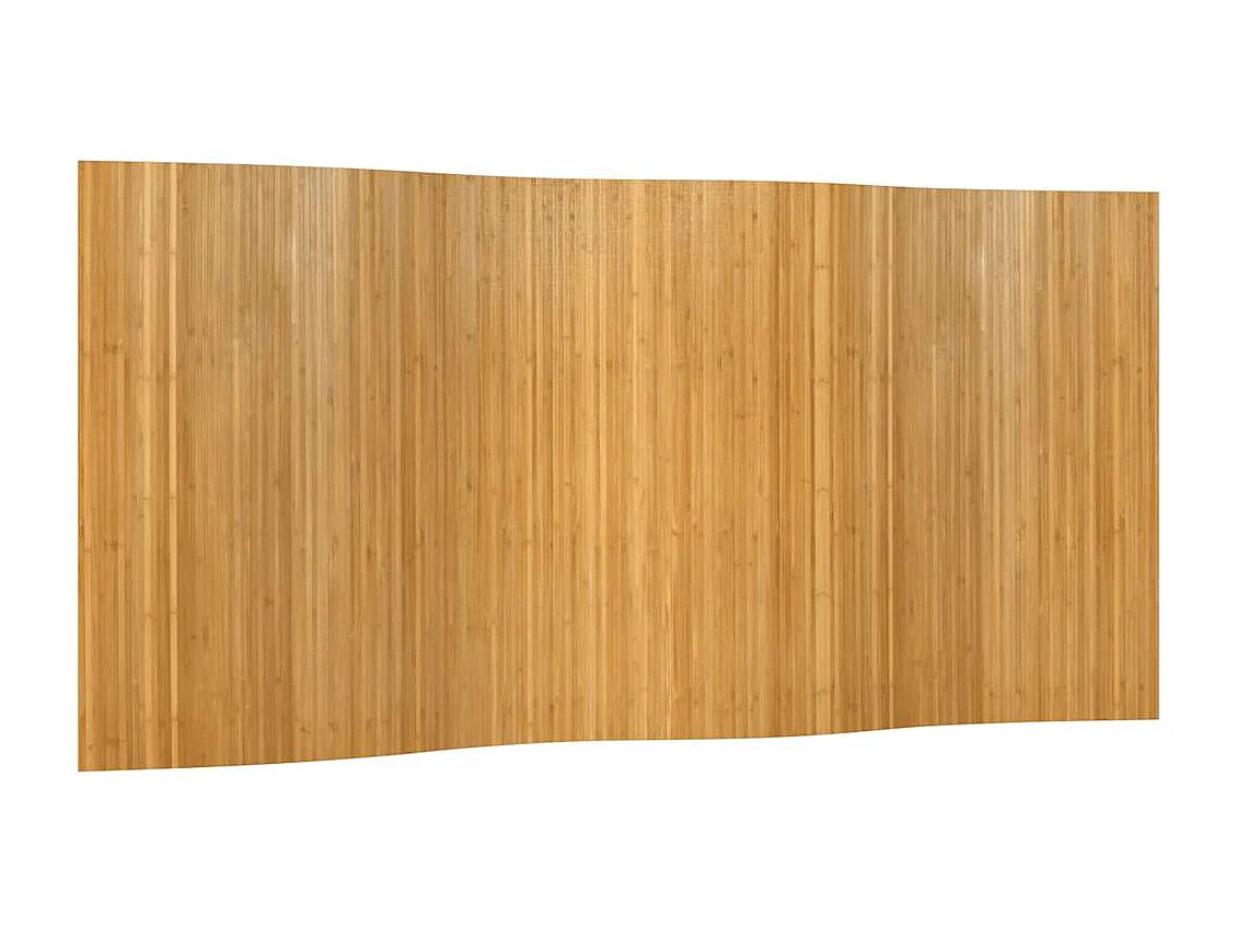Paravent Natur Breite 400 cm Höhe 165 cm Bambus