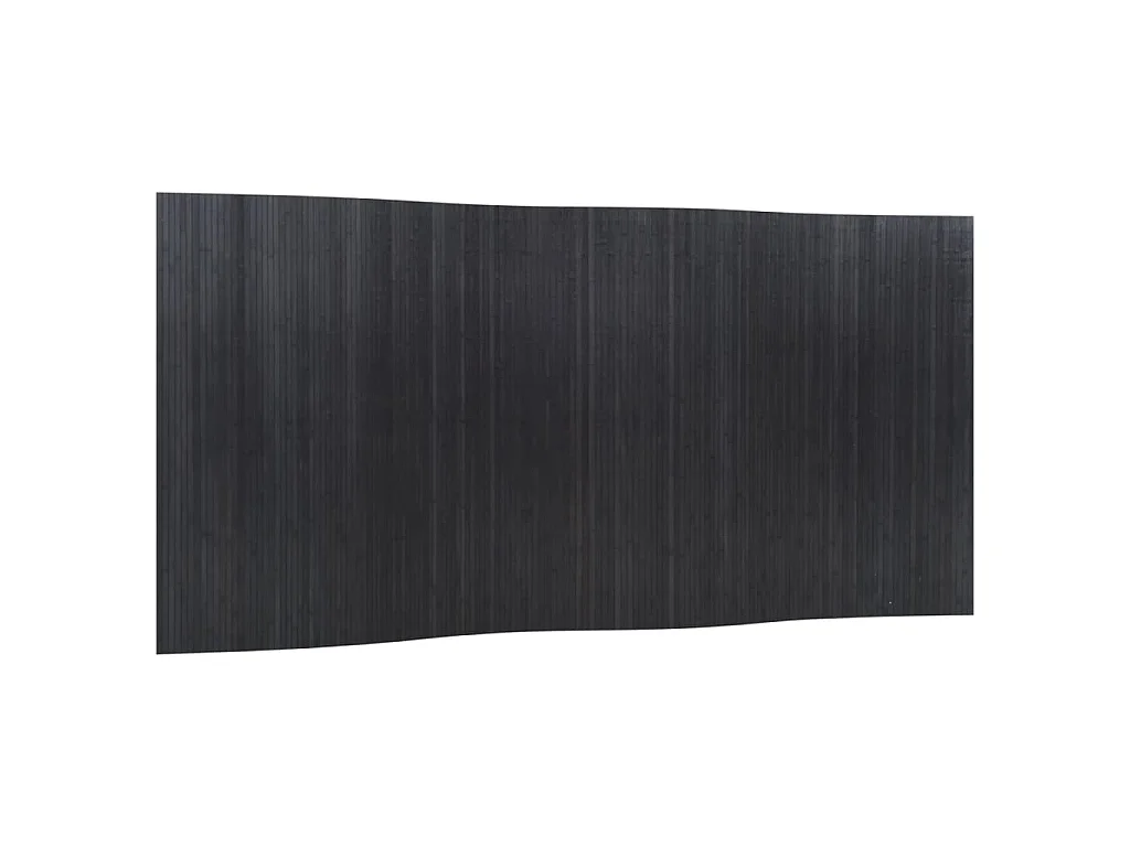 Cloison de séparation gris largeur 400 cm hauteur 165 cm bambou