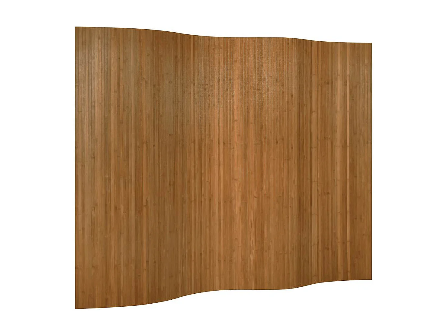 Cloison de séparation marron largeur 250 cm hauteur 165 cm bambou