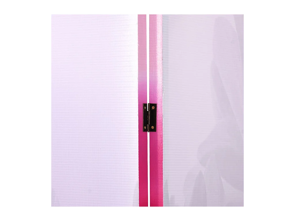 Kamerscherm inklapbaar bloem 160x170 cm