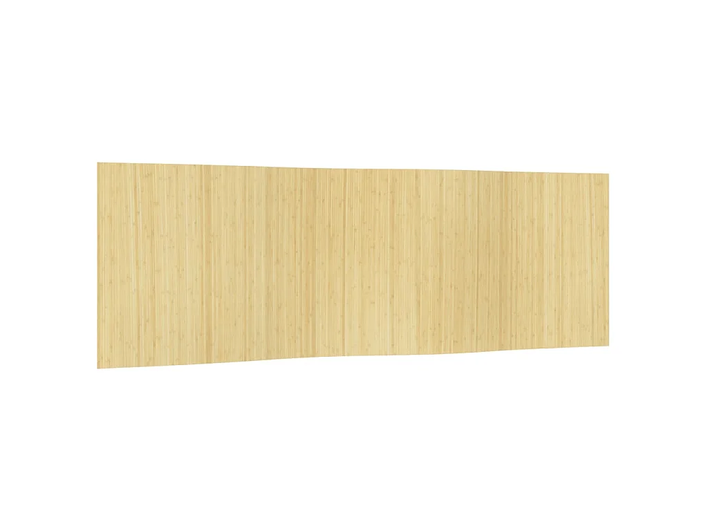 Divisorio Ambienti Naturale Chiaro Larghezza 600 cm Altezza 165 cm in Bambù