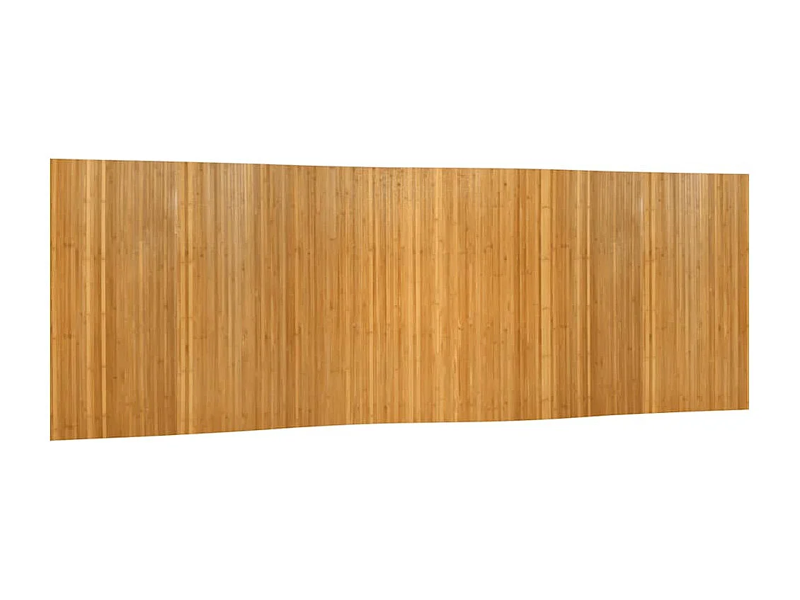 Cloison de séparation naturel largeur 600 cm hauteur 165 cm bambou