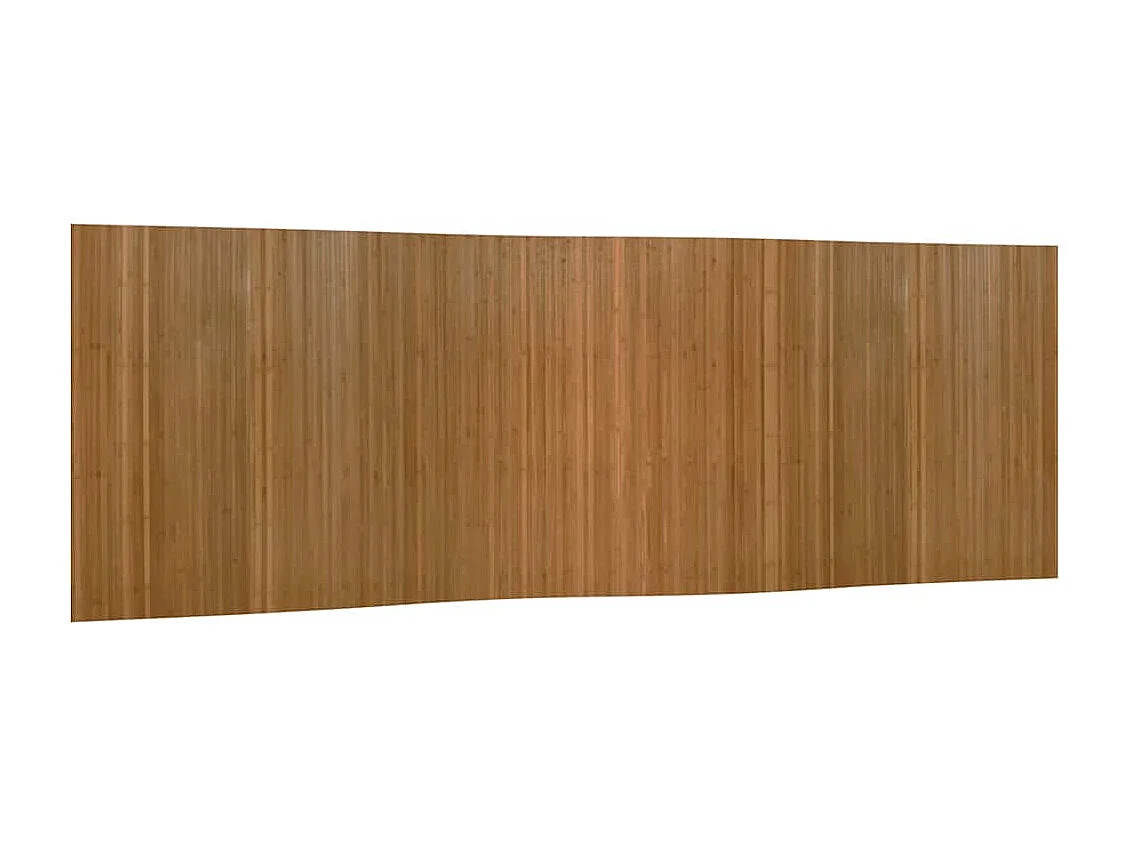 Paravent Braun Breite 600 cm Höhe 165 cm Bambus