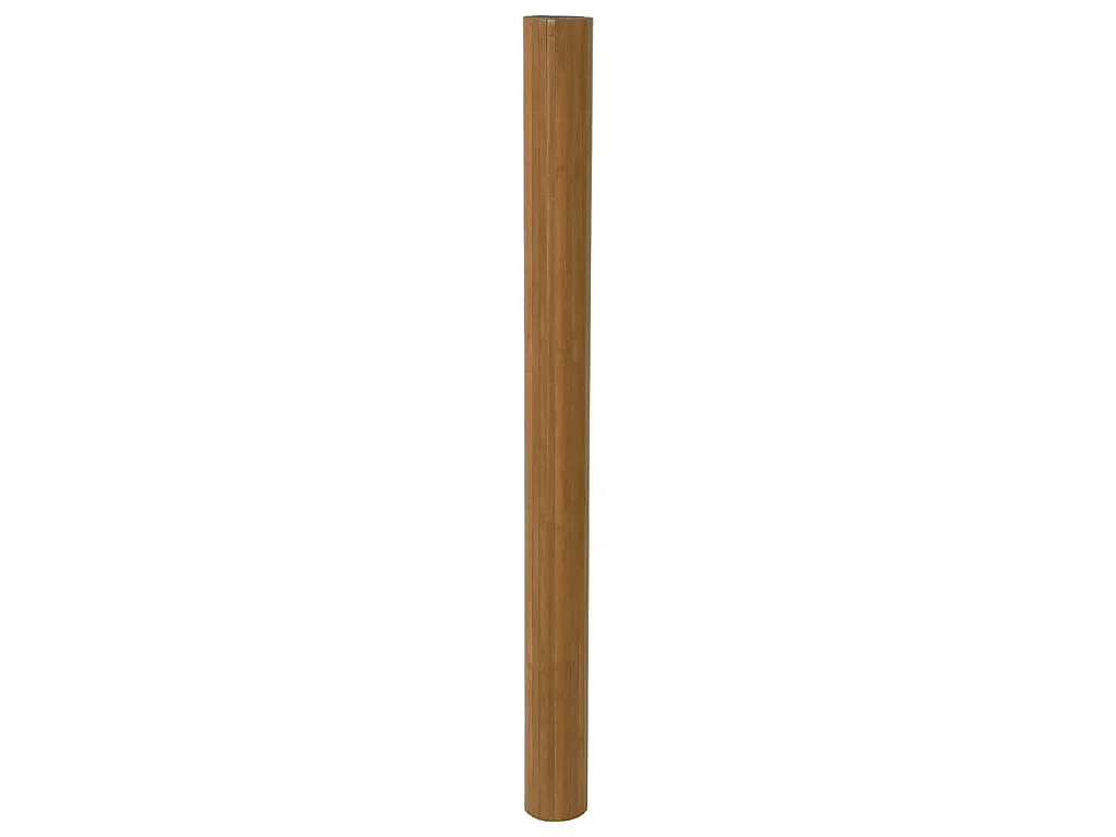 Kamerscherm breedte 600 cm hoogte 165 cm bamboe bruin