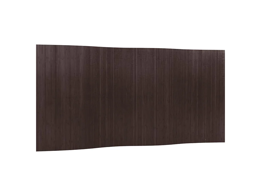 Divisorio Ambienti Marrone Scuro Larghezza 400 cm Altezza 165 cm in Bambù