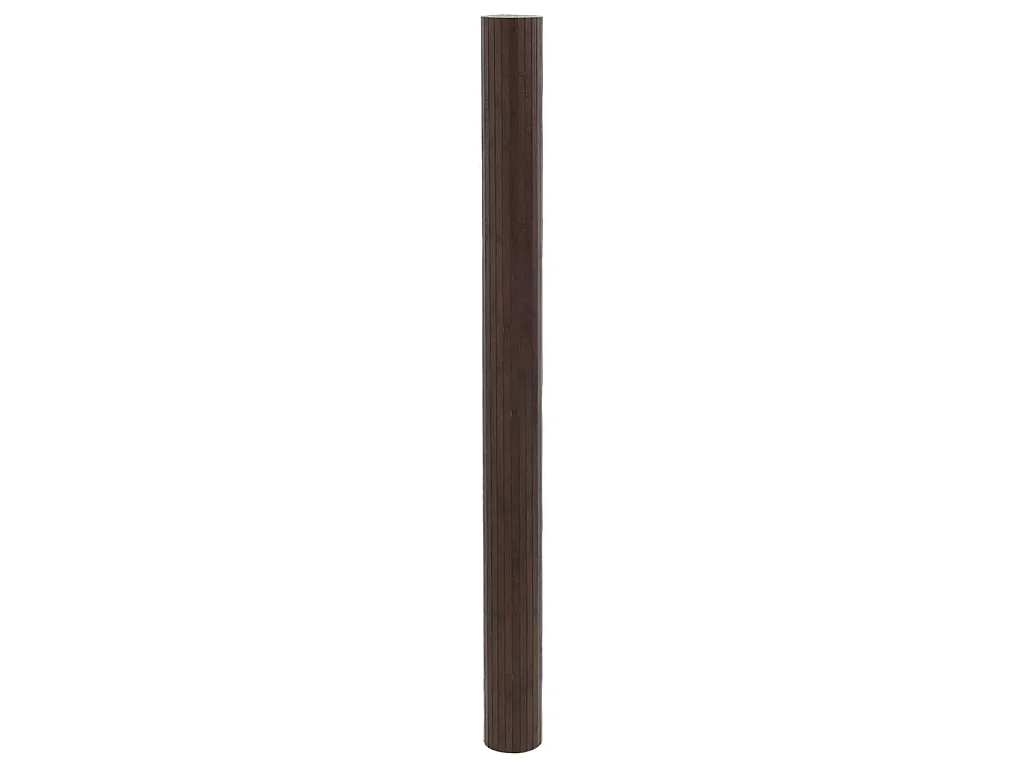 Paravent marron foncé largeur 400 cm hauteur 165 cm bambou