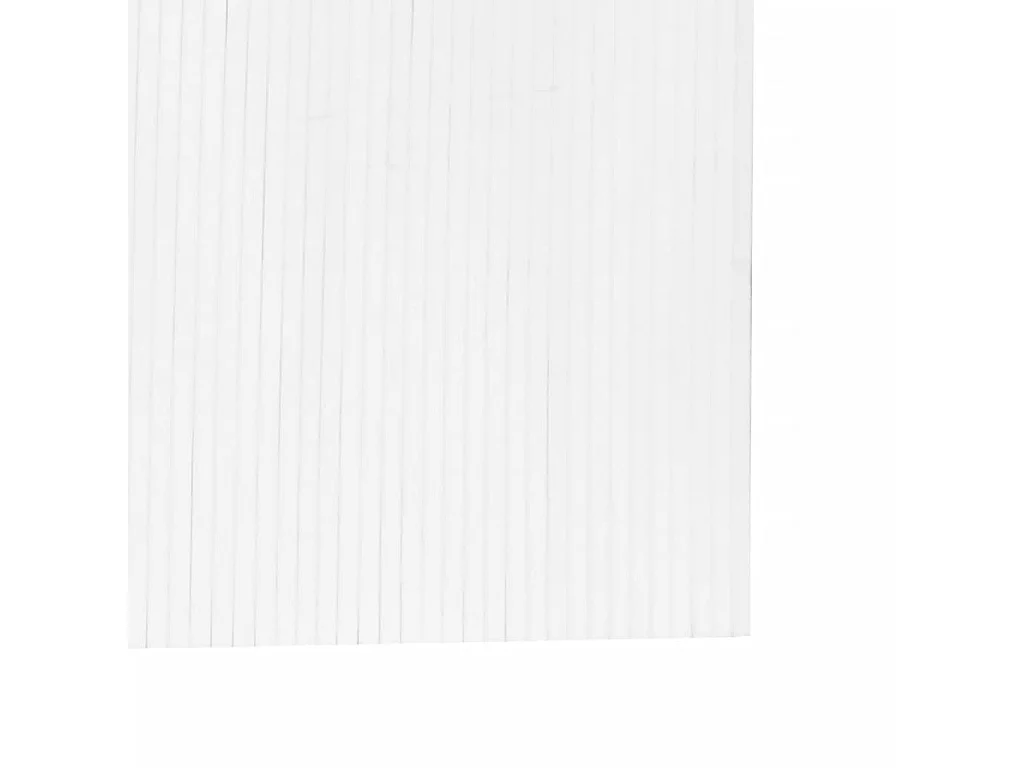 Divisorio Ambienti Bianco Larghezza 400 cm Altezza 165 cm in Bambù