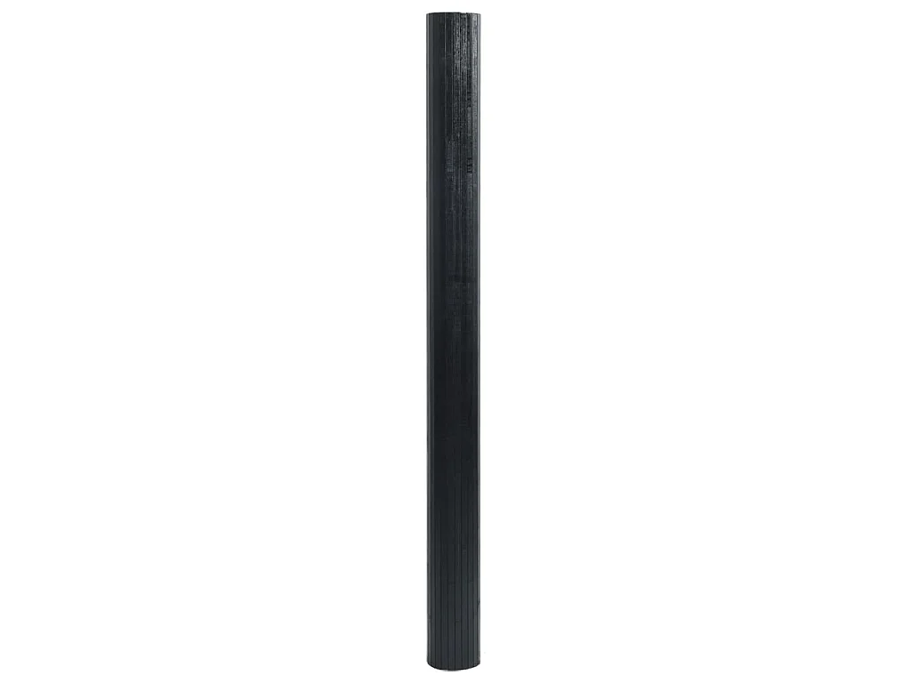Kamerscherm breedte 800 cm hoogte 165 cm bamboe zwart