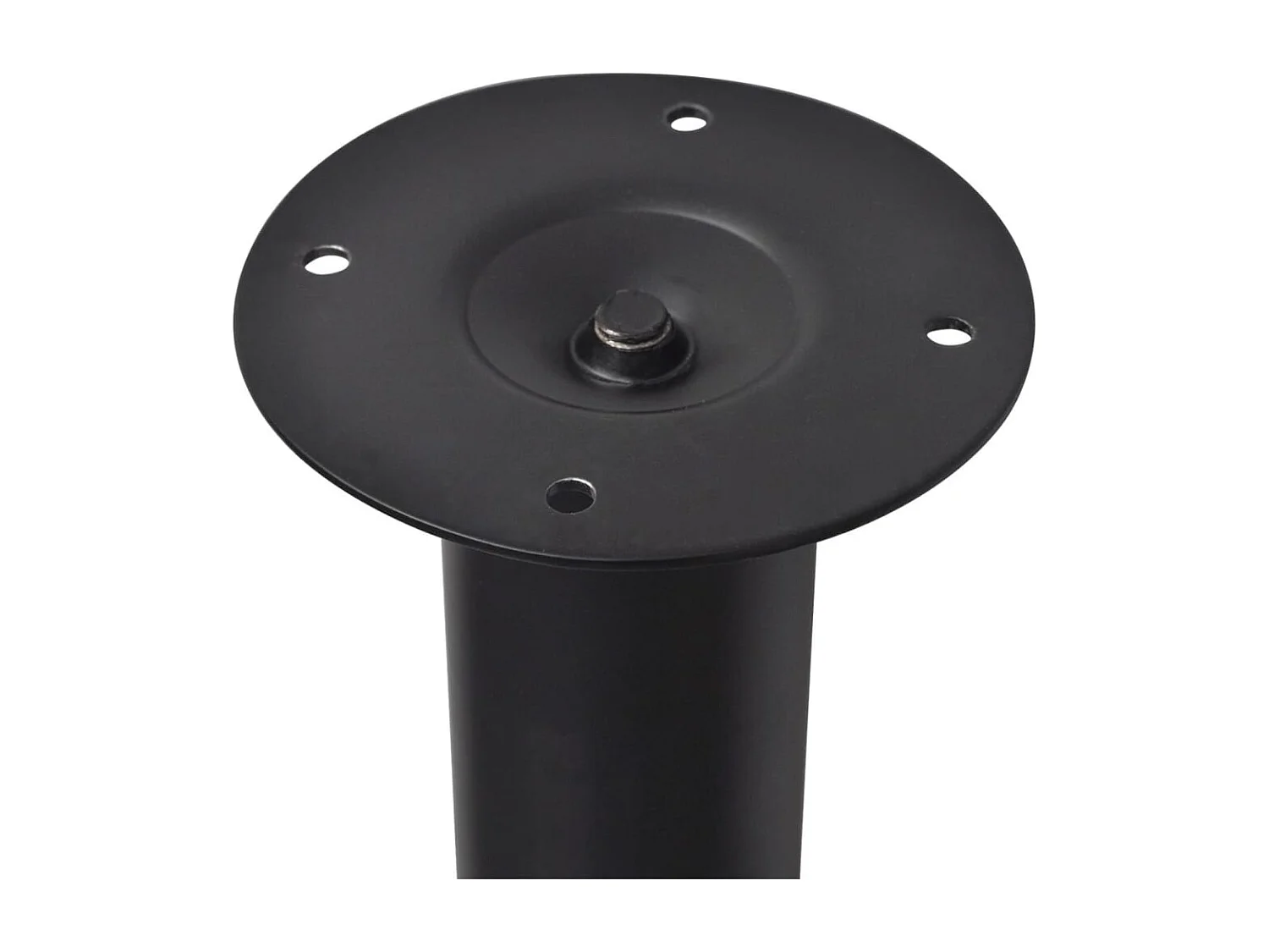 Tafelpoten telescopisch 4 st 710-1100 mm zwart