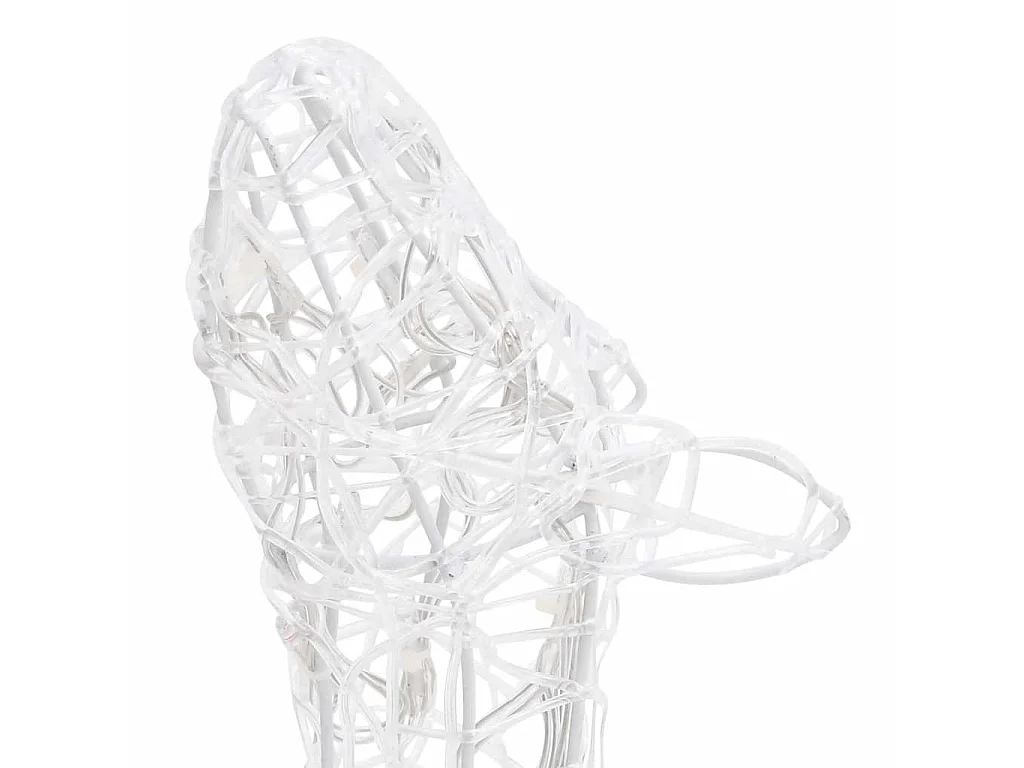 Famille de rennes de décoration Acrylique 300 LED bleu