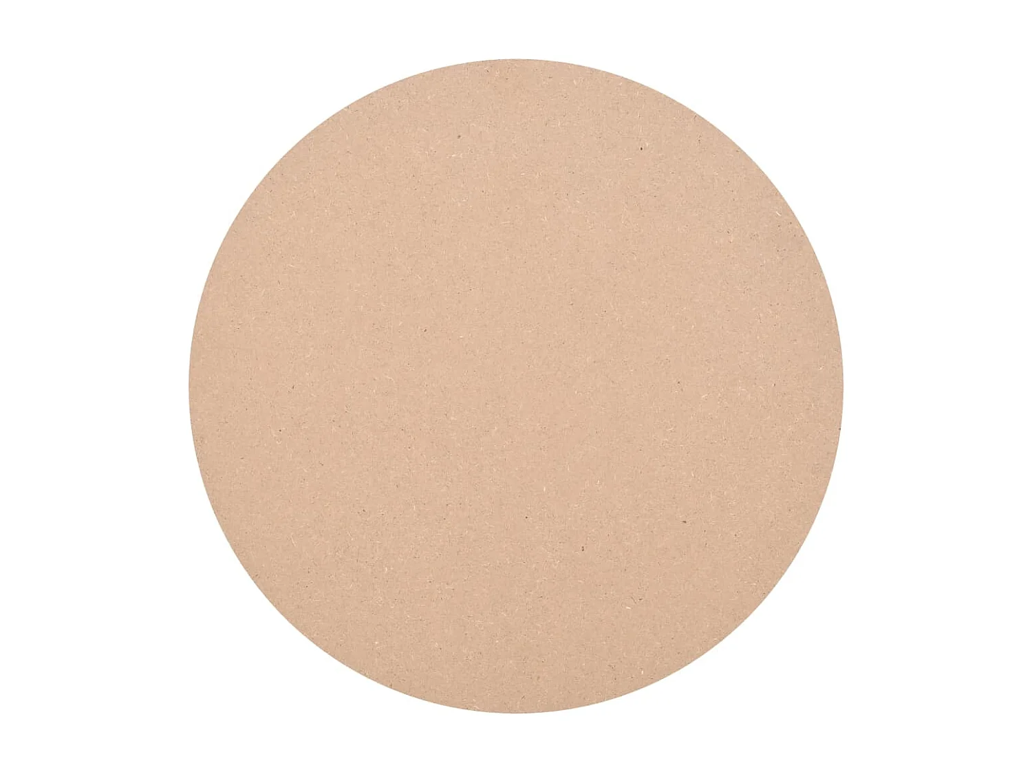 Tischplatte Rund MDF 700x18 mm