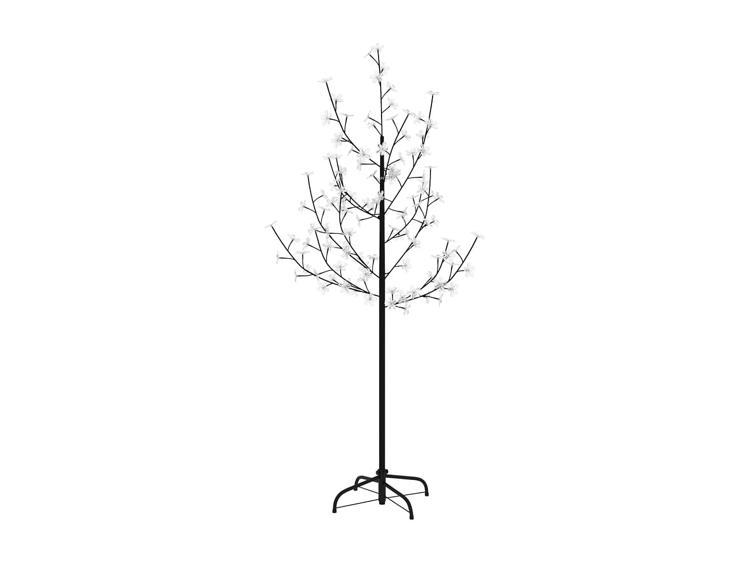 Arbre à LED fleur de cerisier 84 LED Blanc chaud 120 cm