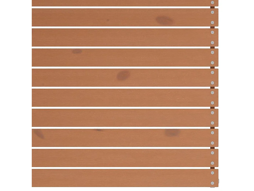 Canapés d'angle de jardin 2 pcs marron miel bois de pin solide