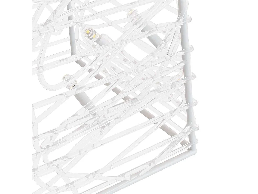 Lichtkegelset decoratief LED 60/90/120 cm acryl koudwit