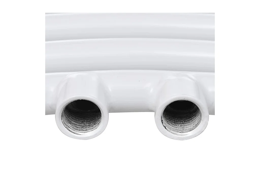 Sèche-Serviettes Chauffage Central Incurvé 600x1160mm + Connecteurs