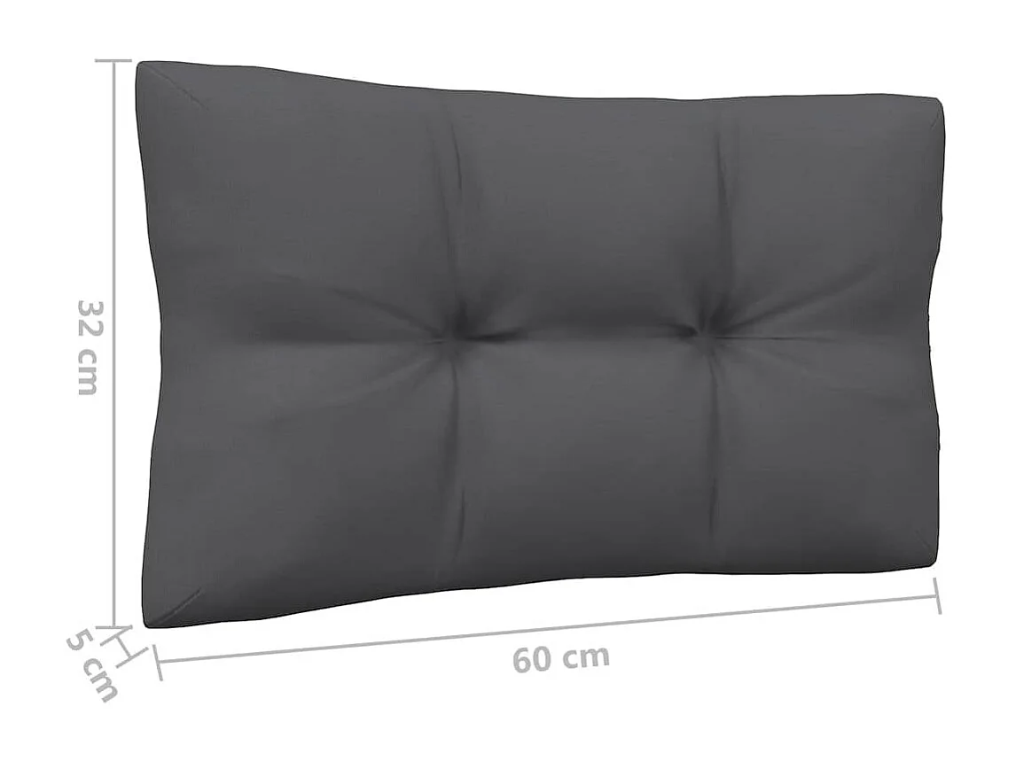 Garten-Ecksofa mit Kissen in Schwarz Massivholz Kiefer