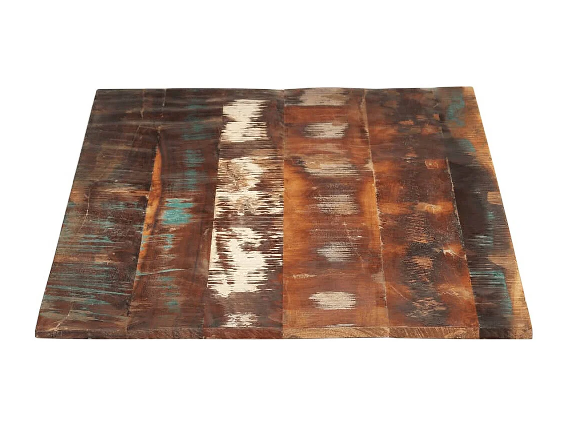 Dessus de table rectangulaire 60x140 cm 15-16 mm Bois récupéré
