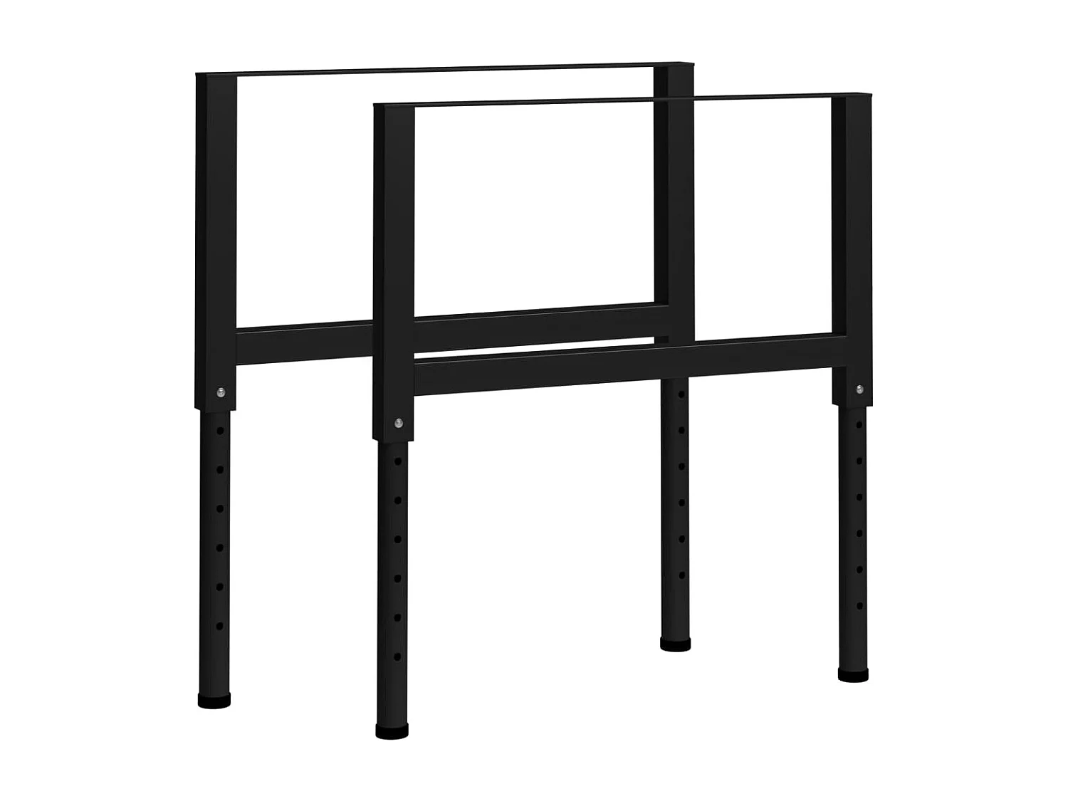 Werkbankgestell Verstellbar 2 Stk. Metall 85x(69-95,5) cm