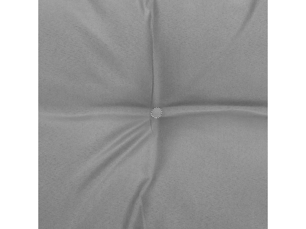 Canapés centraux de jardin coussins gris2pcs Bois de pin massif