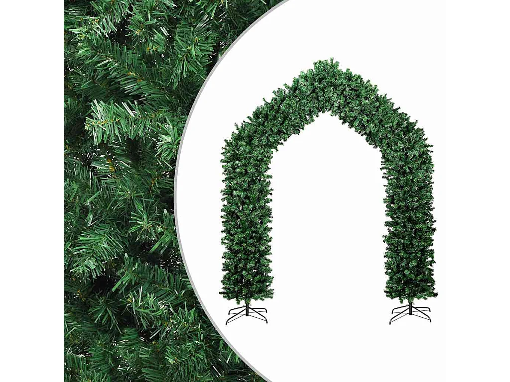 Arco de navidad verde 270 cm