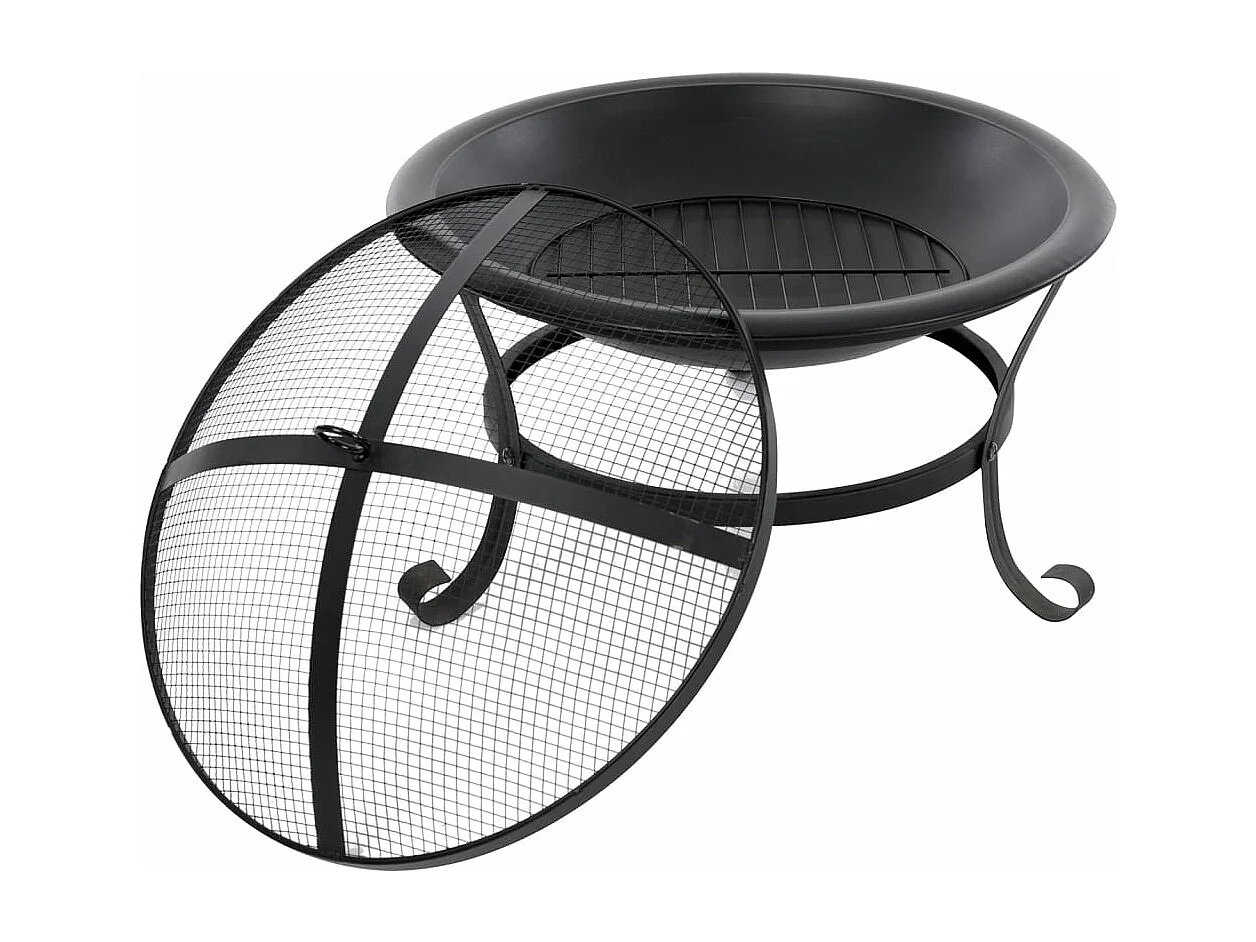 Bol à feu Atlanta Noir Acier 51 cm 85014