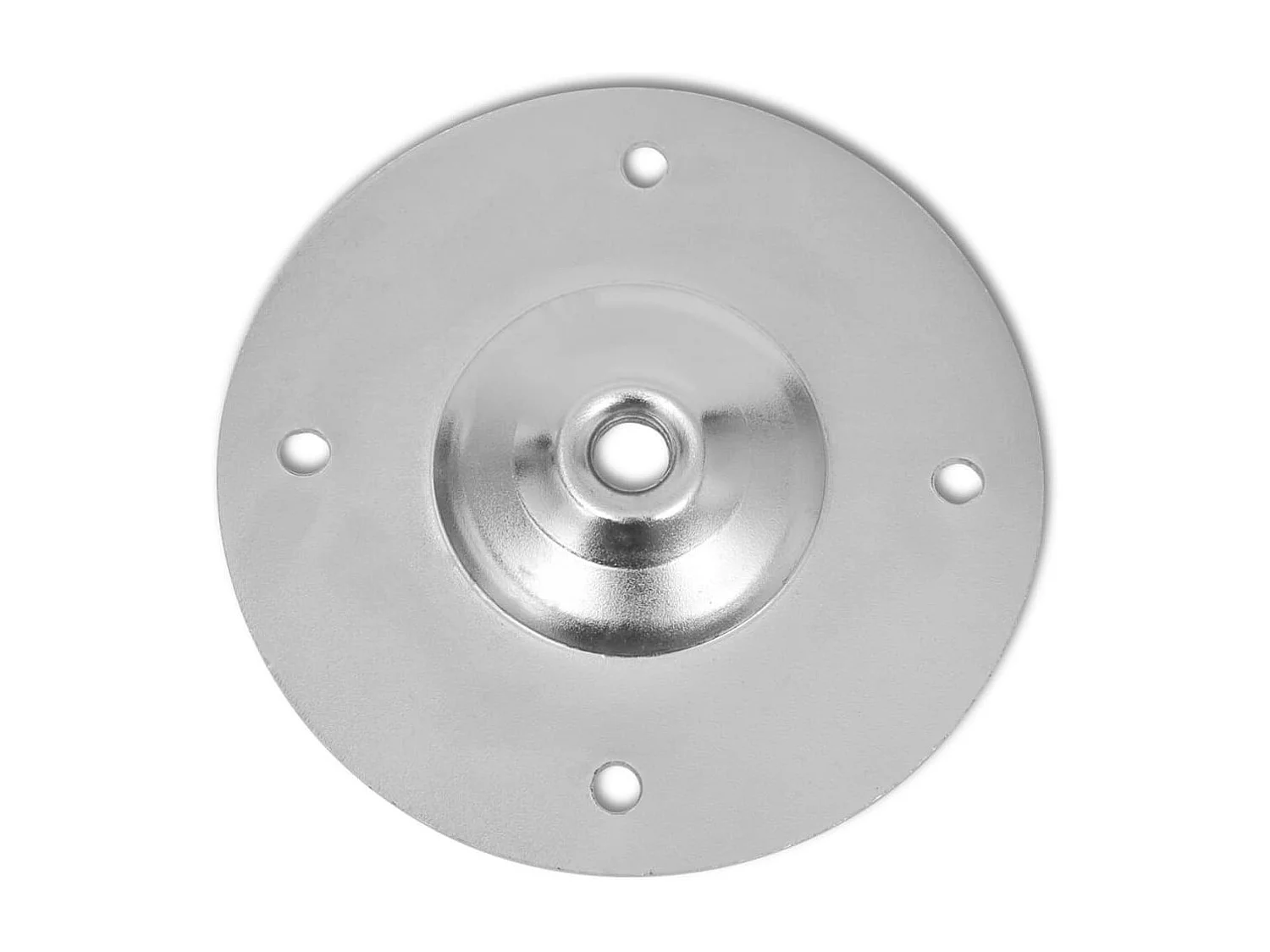 Tafelpoten telescopisch 4 st 710-1100 mm chroomkleurig