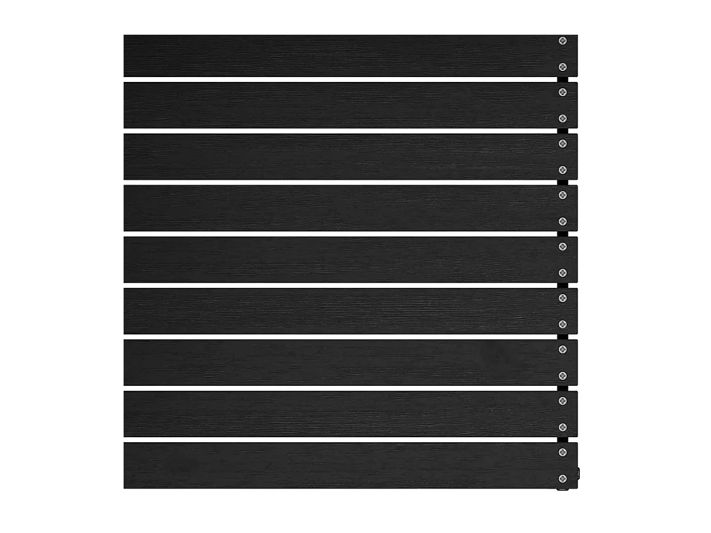 Canapés centraux de jardin avec coussins anthracite 2 pcs