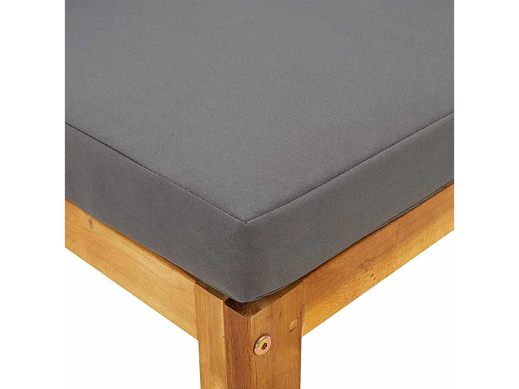 Canapés d'angle sectionnels 2 pcs avec coussins Gris foncé