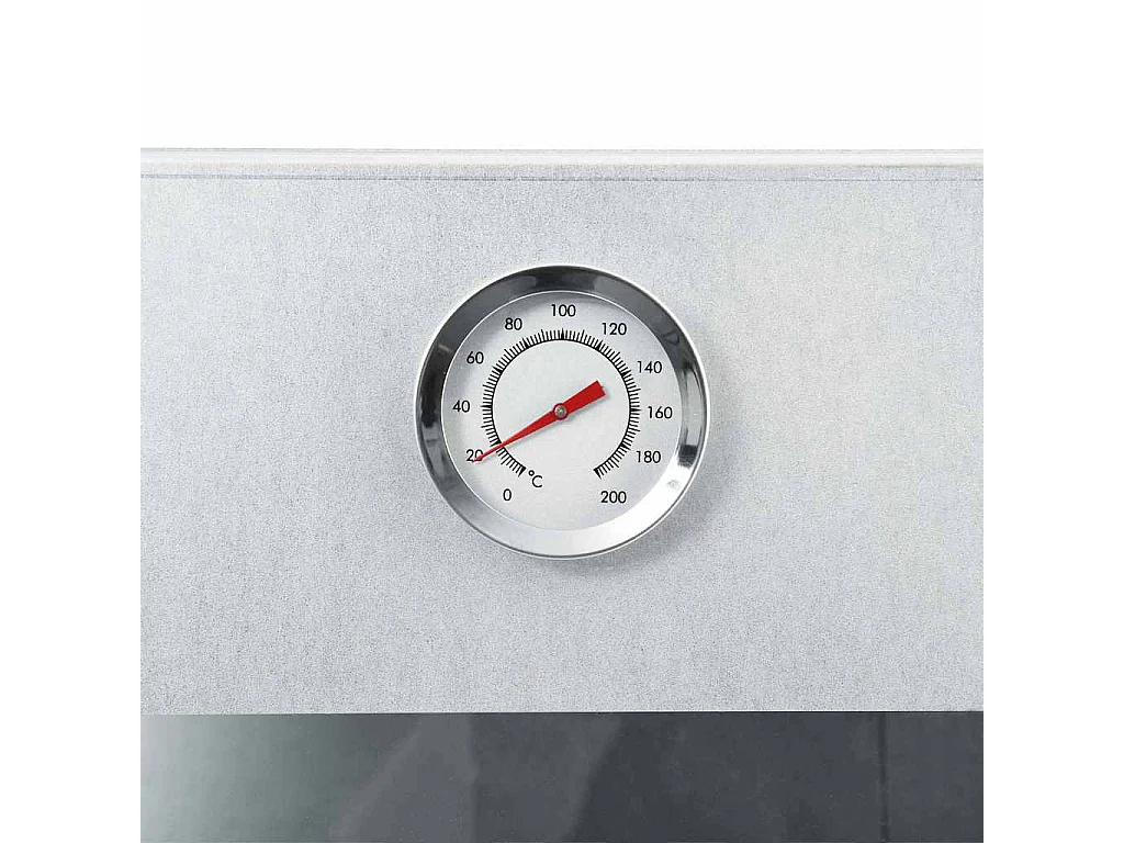 BBQ-rookoven met 1 kg houtsnippers 44,5x29x83 cm