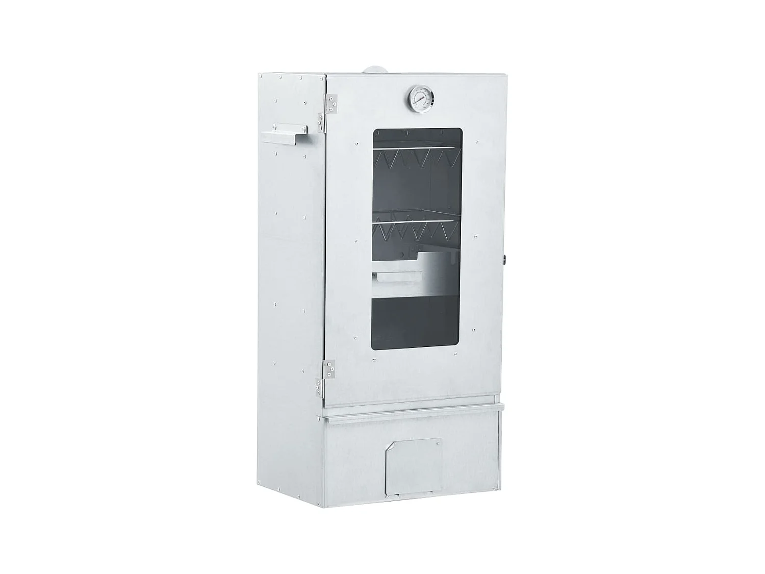 Fumoir de four à BBQ avec 1 kg de copeaux de bois 44,5x29x83 cm