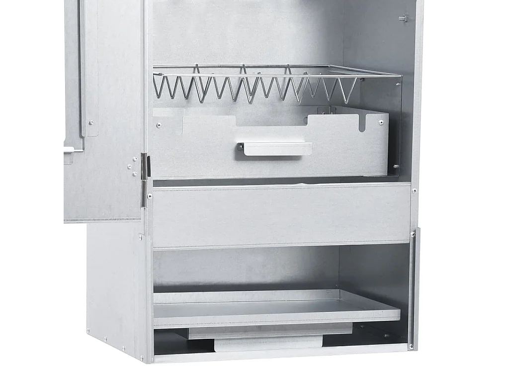 Affumicatore e Forno BBQ con 1 kg di Trucioli 44,5x29x83 cm