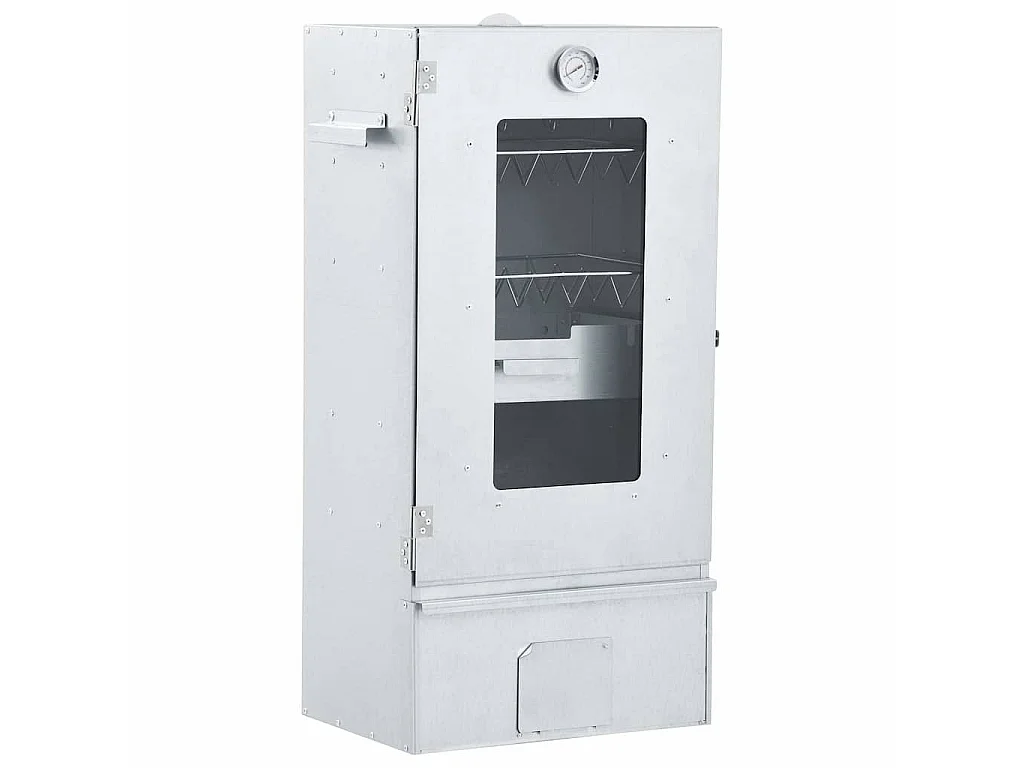 BBQ-rookoven met 1 kg houtsnippers 44,5x29x83 cm