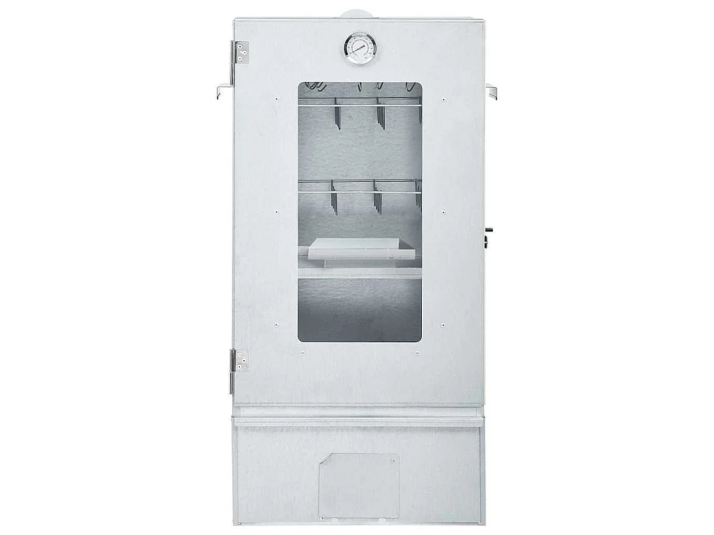 BBQ-rookoven met 1 kg houtsnippers 44,5x29x83 cm