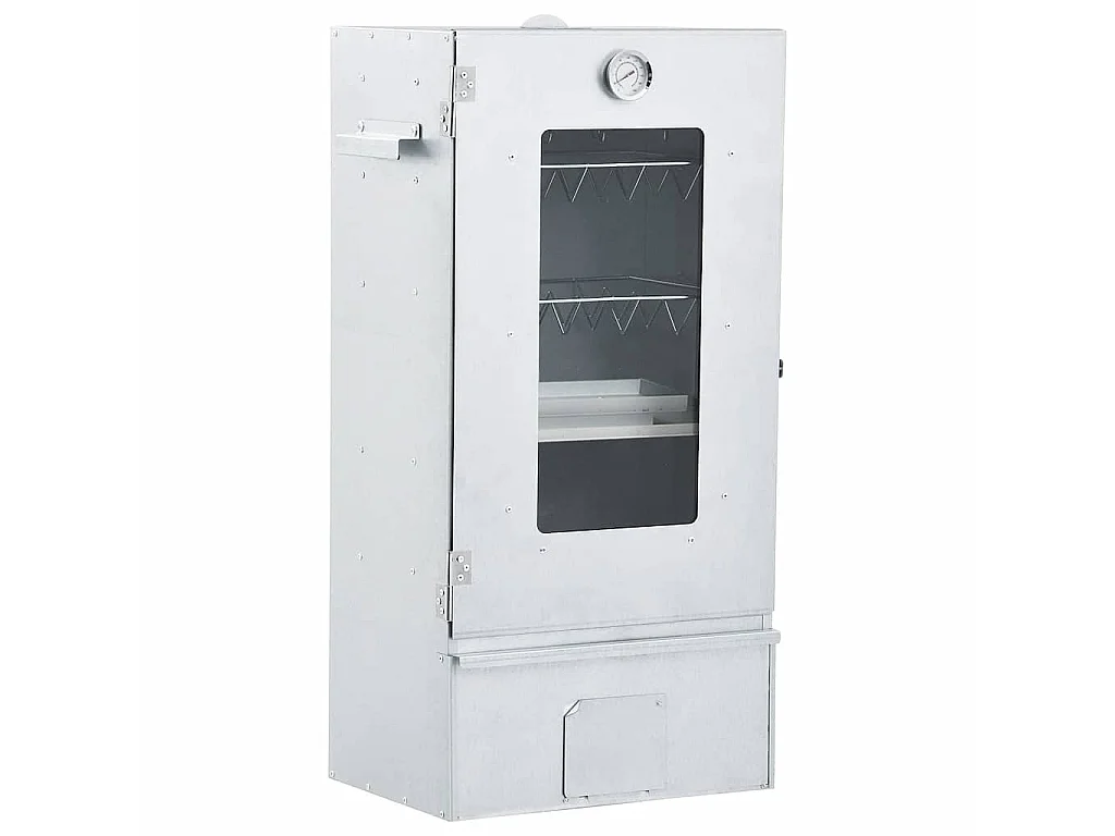 BBQ-rookoven met 1 kg houtsnippers 44,5x29x83 cm
