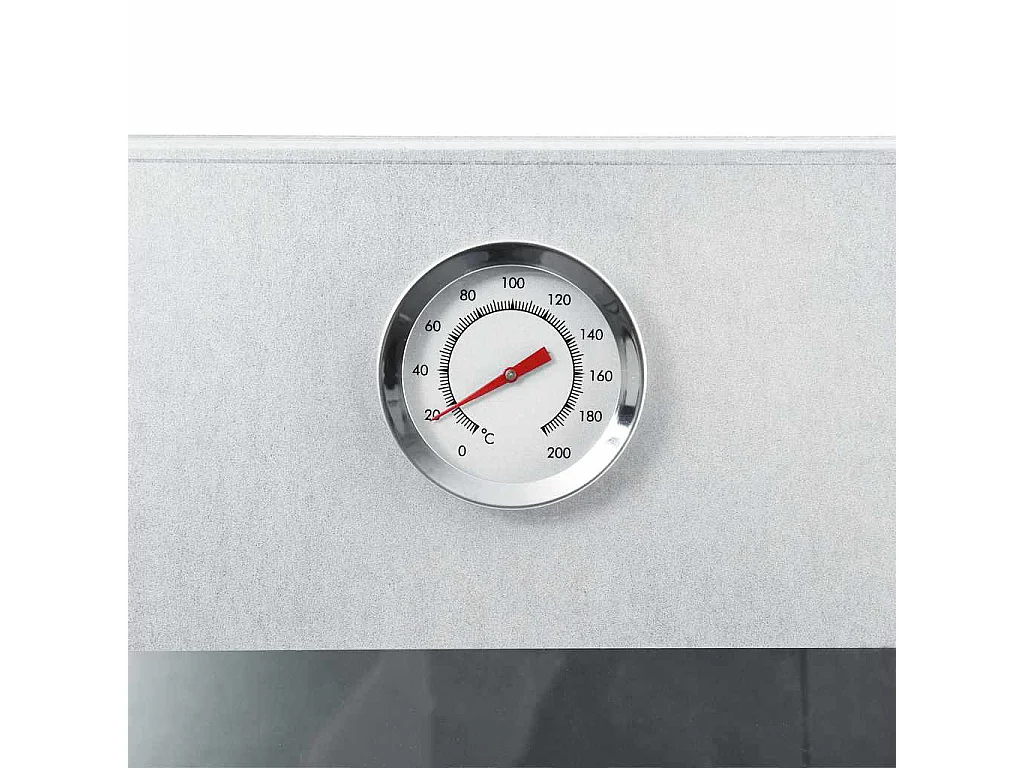 BBQ-rookoven met 1 kg houtsnippers 44,5x29x83 cm