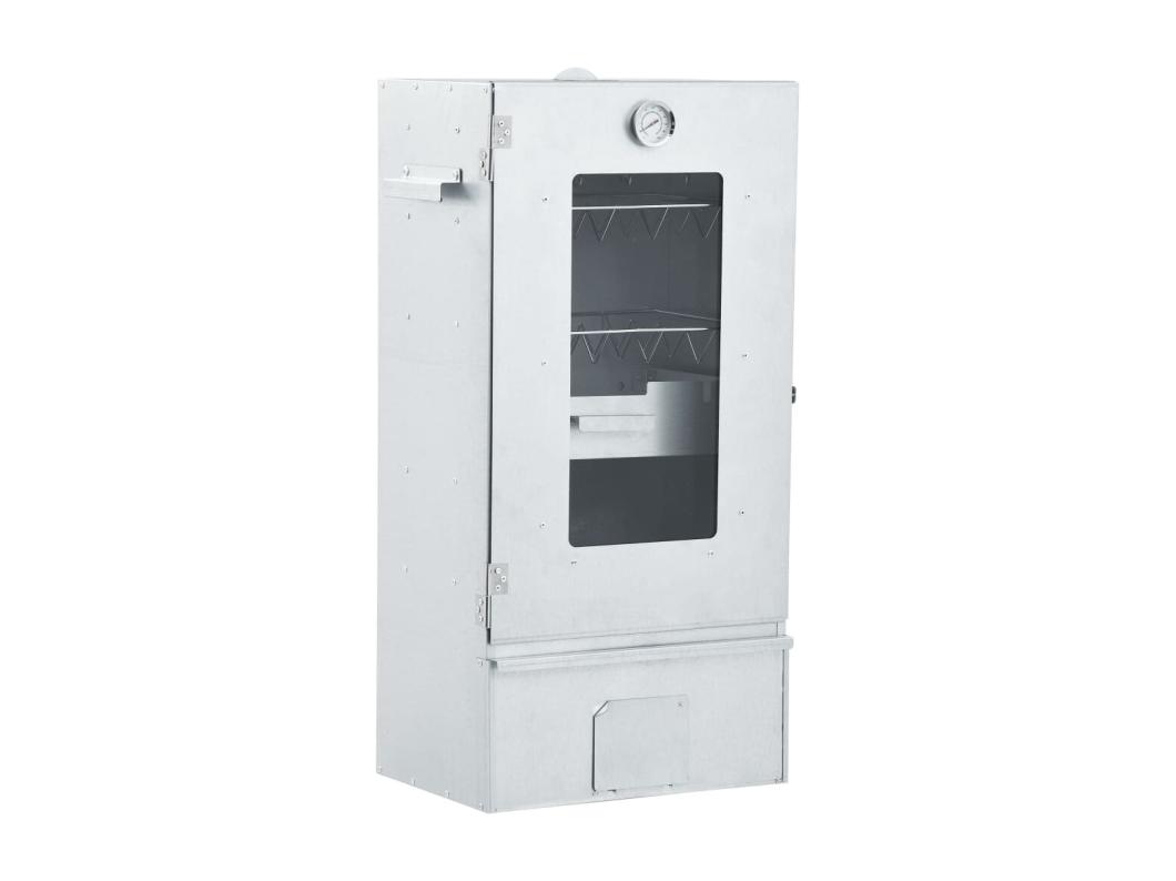 BBQ-rookoven met 1 kg houtsnippers 44,5x29x83 cm
