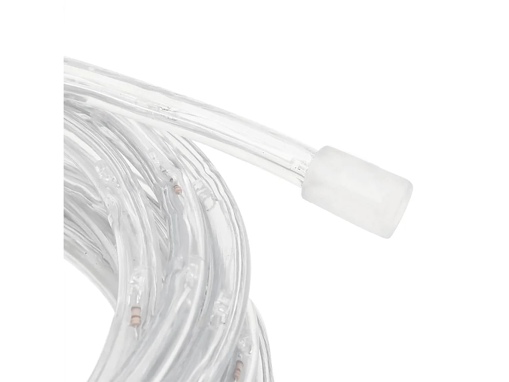 Cordon lumineux avec 120 LED Blanc froid 5 m PVC