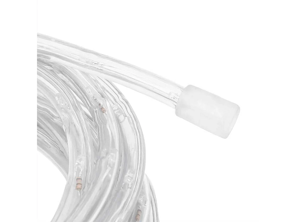 Cordon lumineux avec 120 LED Blanc froid 5 m PVC