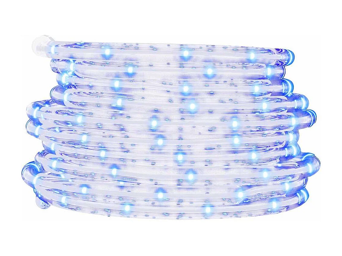 Cordon lumineux avec 120 LED Blanc froid 5 m PVC