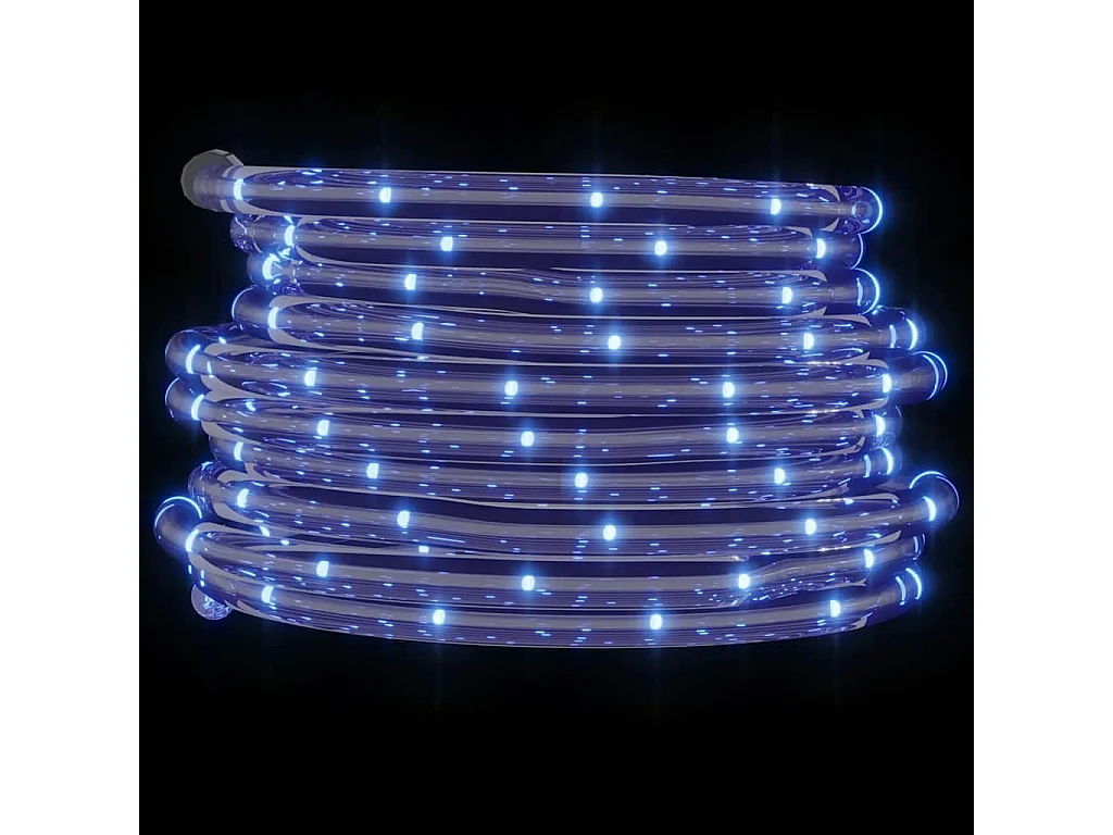 Cordon lumineux avec 120 LED Blanc froid 5 m PVC