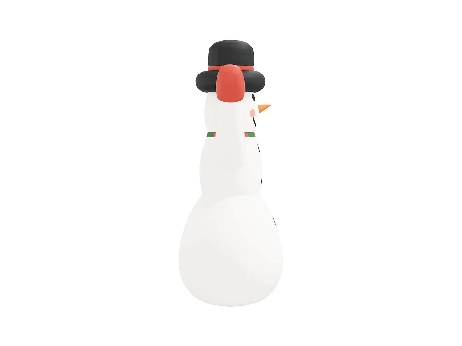 Aufblasbarer Schneemann mit LEDs 455 cm