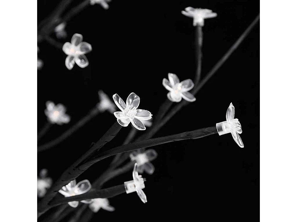 LED-Baum mit Kirschblüten Warmweiß 368 LEDs 300 cm