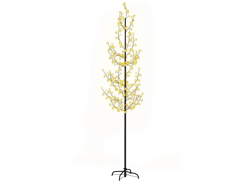 Cerejeira com 368 luzes LEDs 300 cm branco quente