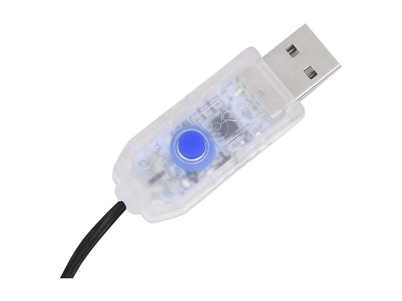 Cerejeira com 368 luzes LEDs 300 cm branco quente