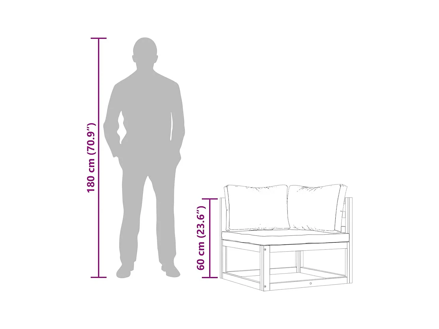 Canapés d'angle sectionnels 2 pcs avec coussins Blanc crème