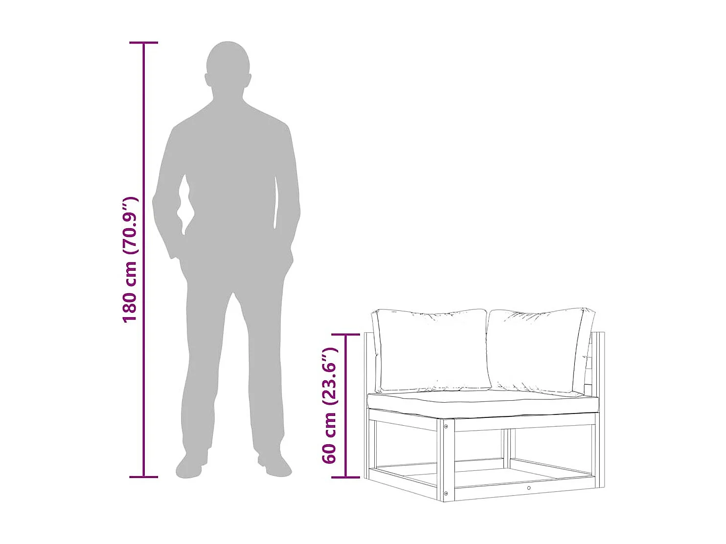 Canapés d'angle sectionnels 2 pcs avec coussins Blanc crème