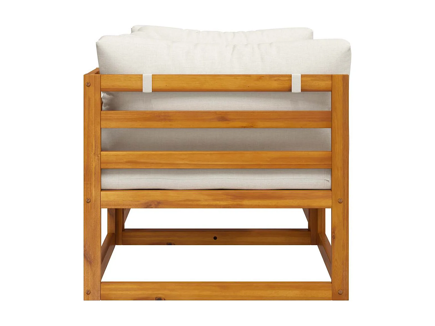 Canapés d'angle sectionnels 2 pcs avec coussins Blanc crème